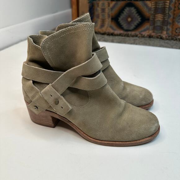 UGG Shoes - UGG Antilope Suede Elora Ankle Boots
